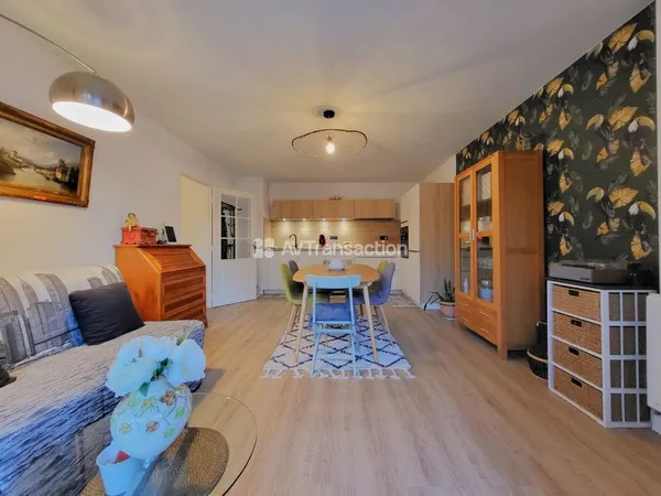 Appartement 3 pièces avec terrasse 46 m² 
