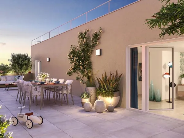 GRAND BALCON DE 27m²/SPACIEUX, LUMINEUX AVEC NOMBREUX RANGEMENTS/CHAMBRE PARENTALE/VUE SUR LE PARC 