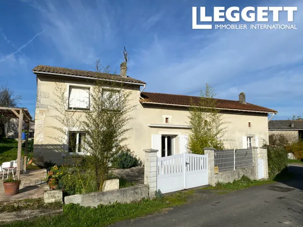 Charmante maison de 4 chambres au coeur du sud-ouest de la France, avec ruine en pierre séparée à 