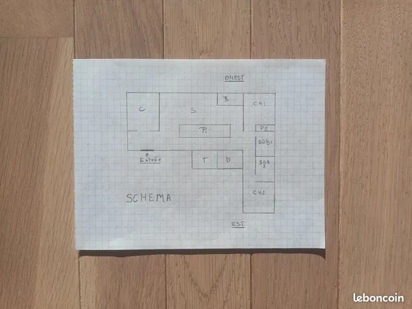 Appartement 80m2~ avec cave et double box, quartier Rouet /Rabatau 
