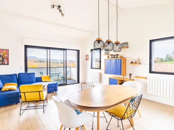 Esprit maison au charme contemporain. 