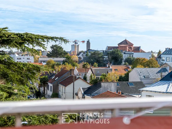 Appartement dernier étage avec terrasse - Nantes Longchamp 