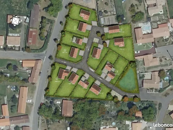 Terrain 486 m² Villeneuve En Retz 