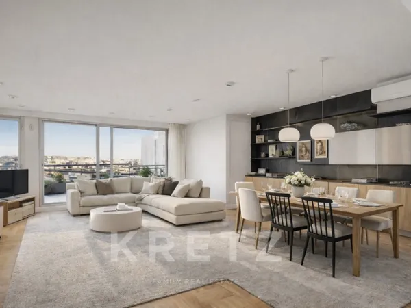 Penthouse de 90m2 avec 112m2 de terrasses de plain pied 
