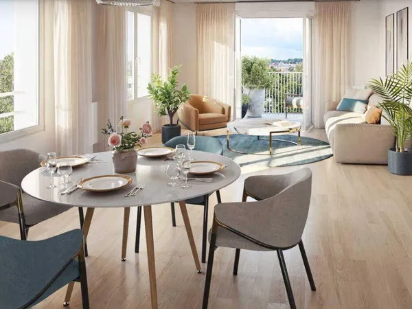 Appartement 3 pièces 62 m² 