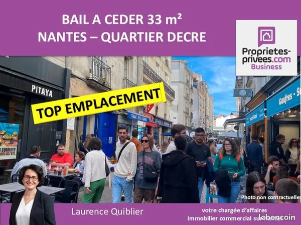 Local commercial 33 m² 