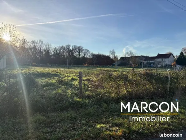Terrain 1000 m² Saint-Maurice-la-Souterraine 