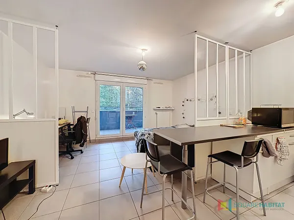 Appartement Rennes - Bourg L'évêque - Papu - T1bis - 33.73 m2 