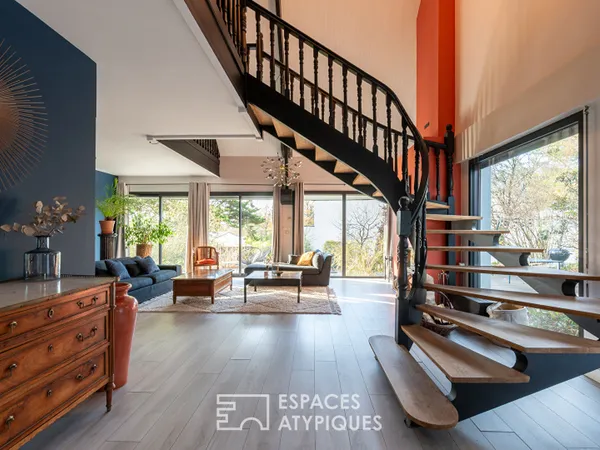 Généreuse villa d'architecte familiale 