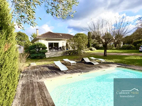 Haut Latresne- Maison de 190m2 habitable sur terrain de 2765 