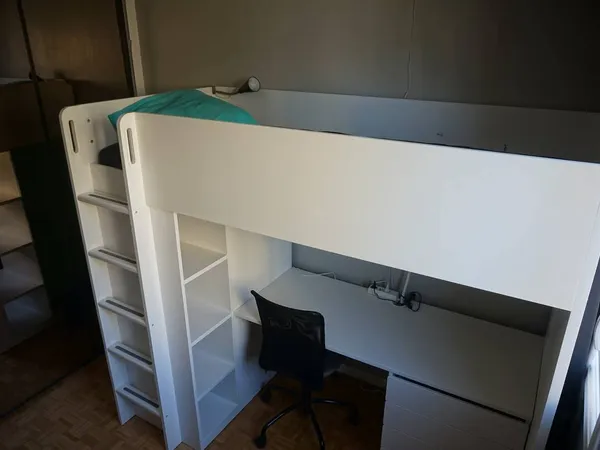 Loue chambre meublée dans un appartement de 68m² Lyon 5ème quartier Les Battières - 2 chambres 