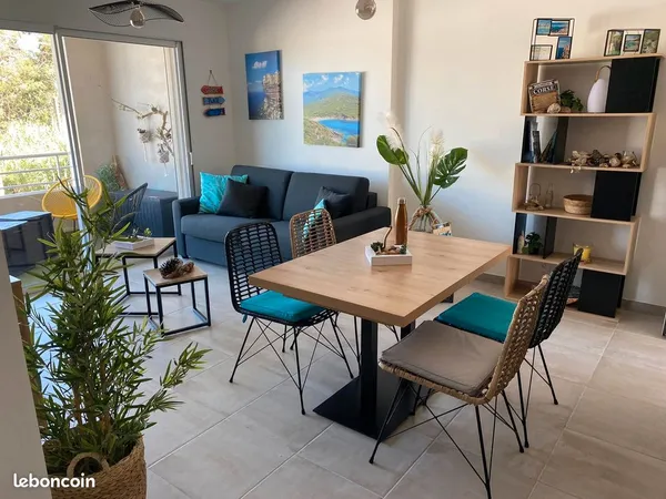 NOUVEAUTE - Appartement T2 à louer face à la plage (Sari-Solenzara) 