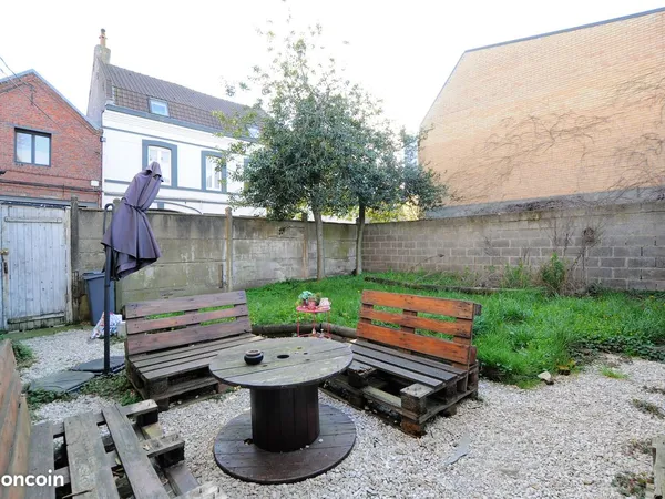 T3 rez-de-jardin Marcq Pont des Arts 
