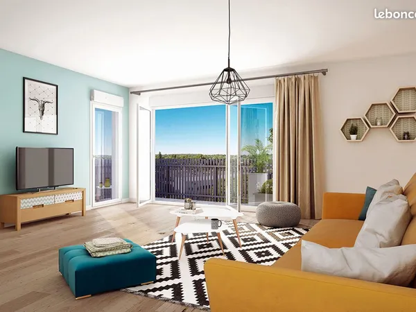 Appartement 2 pièces 44 m² 