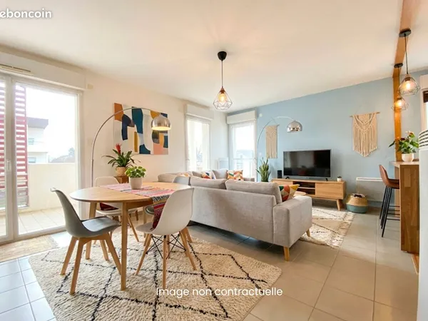 Appartement 3 pièces 70 m² 