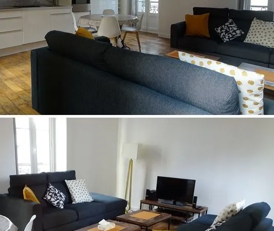 Location T3 meublé - 63 m2 - Rennes centre historique 