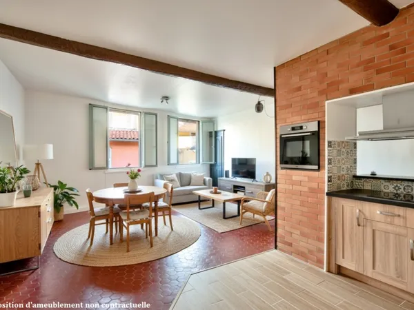 VIEUX NICE - APPARTEMENT 2 PIECES DE 51M2 A VENDRE - PARFAIT ETAT - EXPOSITION OUEST - PROCHE 