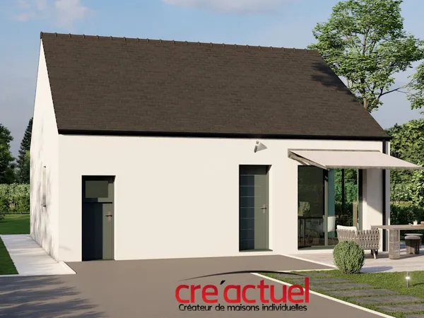 Terrain + maison 111 m² 