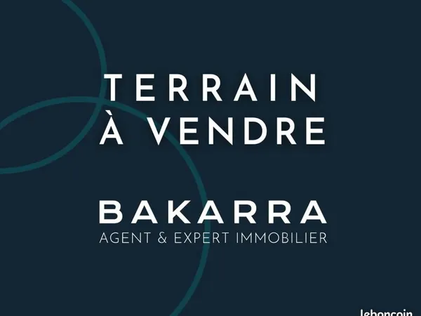 Terrain 938 m² Hasparren 