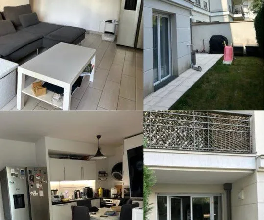 Bel appartement récent avec jardin 