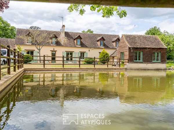 Maison familiale et champêtre au coeur de la nature 