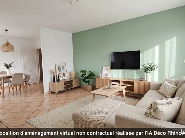 Appartement 3 pièces 59 m² 