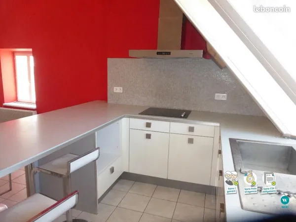 Appartement 3 pièces 52 m² 