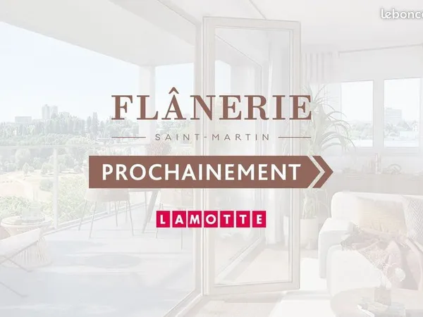 Appartement - 2 pièces - FLÂNERIE Saint-Martin - Prochainement 
