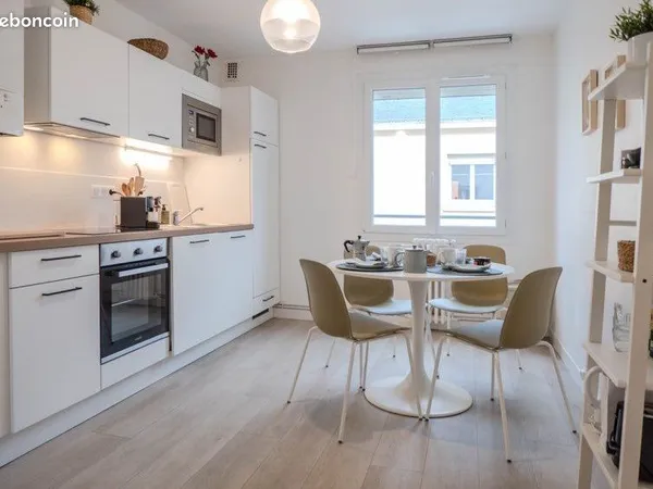 Loue superbe appartement. 51m2, entièrement meublé et équipé, rénovation récente et de 