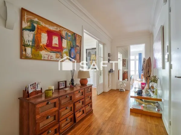 Paris 7ème - Champs de Mars - Appartement d'exception - Double Séjour - 4 chambres 