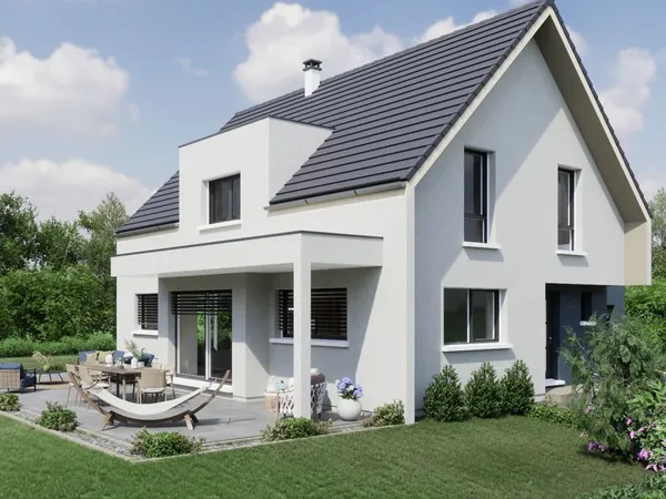 Terrain + maison 125 m² 