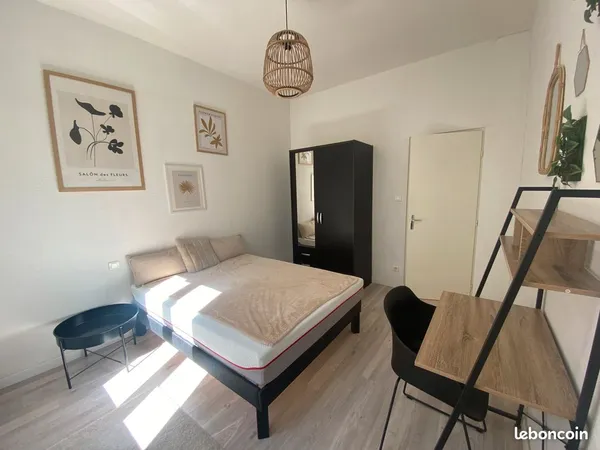 Belfort centre ville beau f1 meuble refait a neuf 