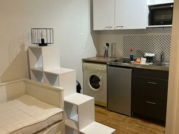 Studio meublé Lyon 5 proche gare St-Paul prêt à vivre 