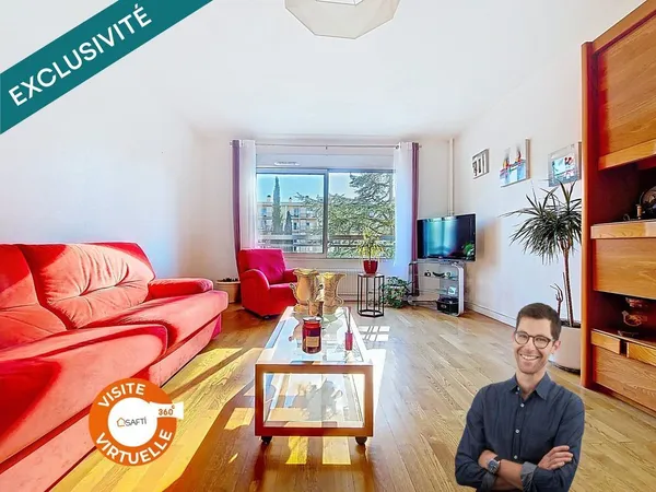 T4 Sud avec 2 terrasses dans résidence sécurisée 