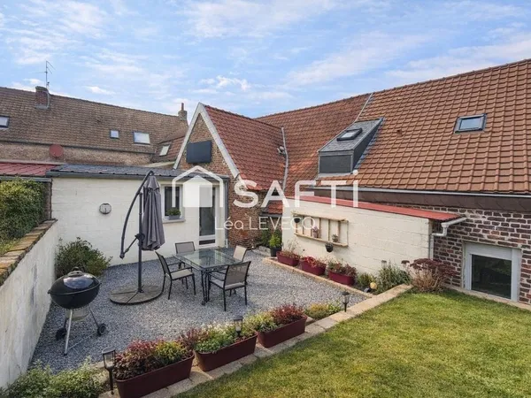 Maison familiale à Préseau avec 3 chambres et jardin ! 