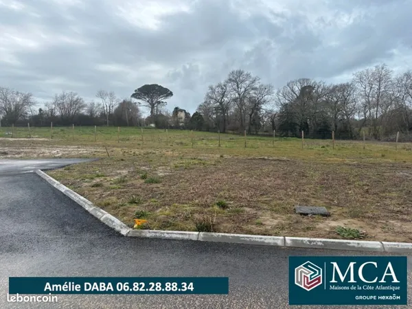 Terrain 526 m² Saubrigues 