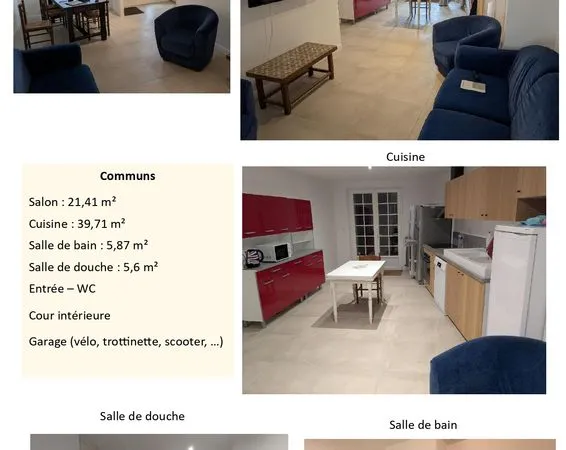 Chambres en colocation 