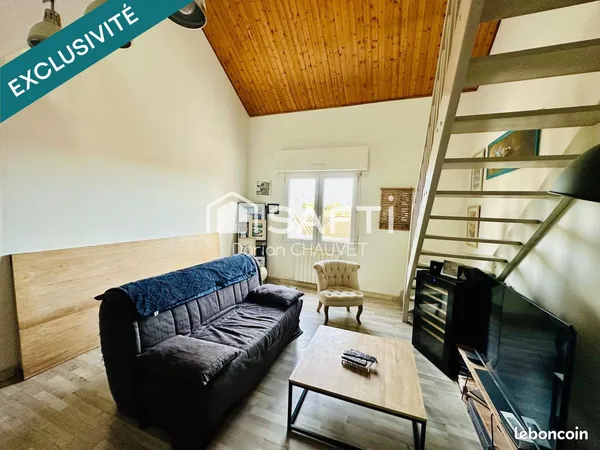 Duplex 3 pièces 61 m² 
