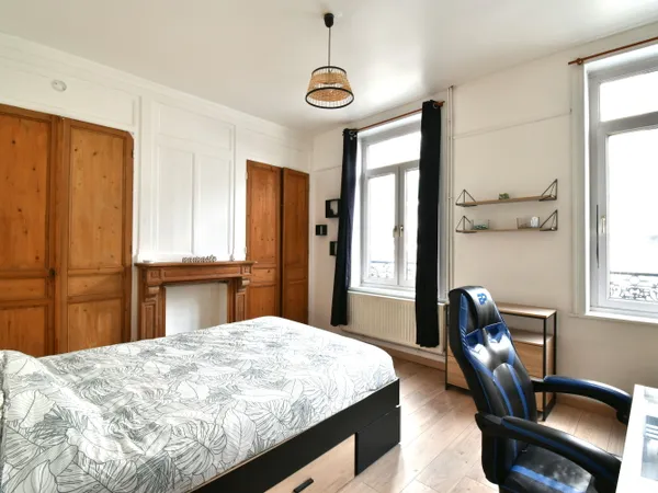 Loue chambres dans maison 