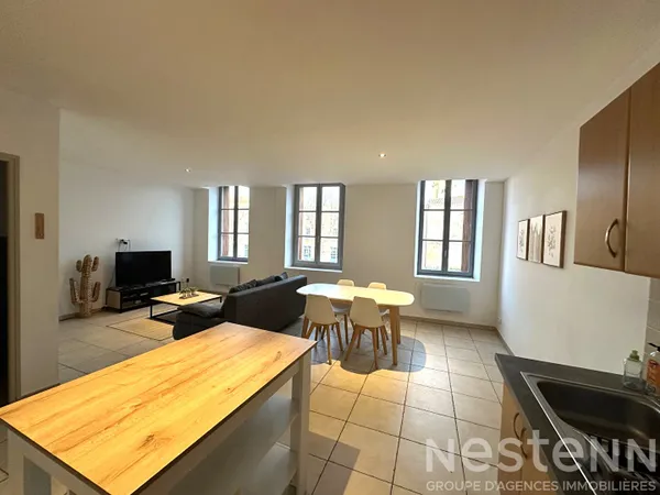 Carcassonne Bastide Saint Louis appartement T2 meublé en location proche IUT et commodités 