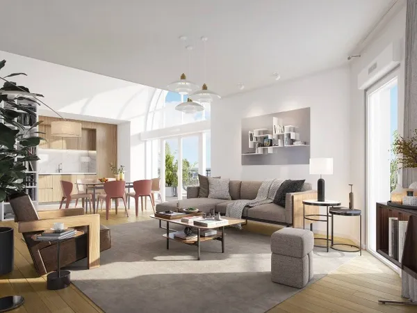 Duplex 4 pièces 108 m² 