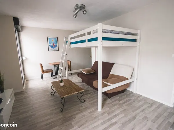 Location studio meublé 31m2 La Rochelle 