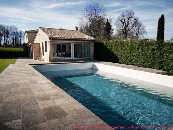 Maison de plain-pied 55 m² 