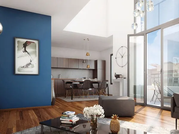 Duplex 5 pièces 101 m² 