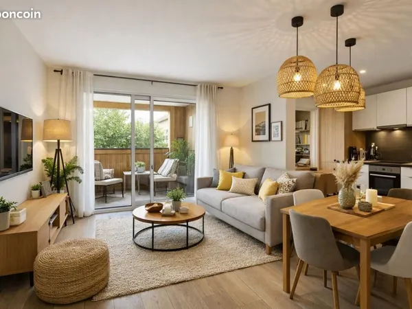 Appartement 3 pièces 65 m² 