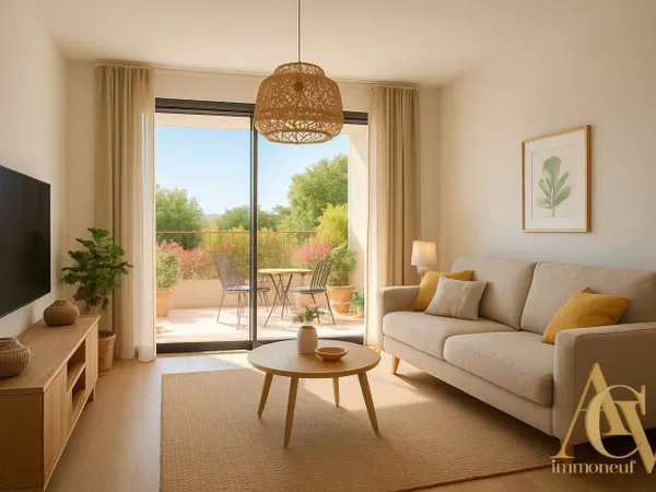 Appartement 2 pièces 38 m² 