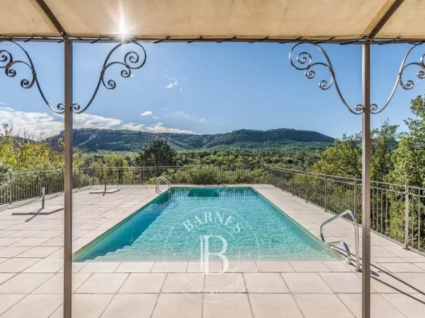 Sud de la France-Maison d'hôtes de charme-Vue panoramique Estére 