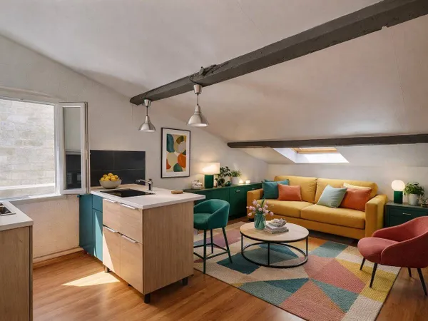 Appartement 2 pièces 27 m² 