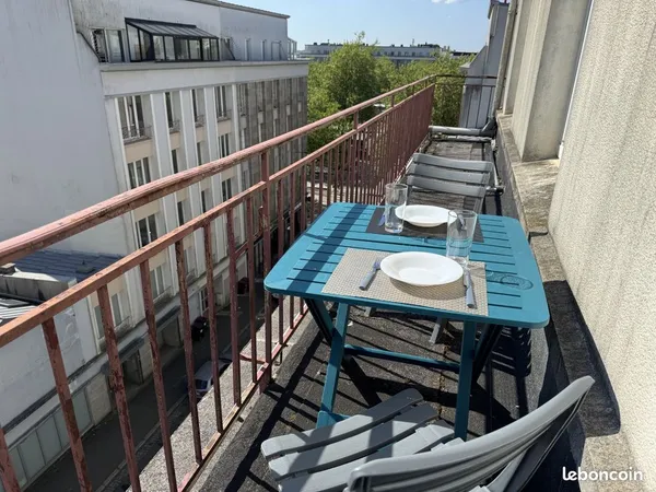 TOUT COMPRIS Terrasse Liberté Mairie Arsenal Hopital Fac Gare Wifi 7 TV 