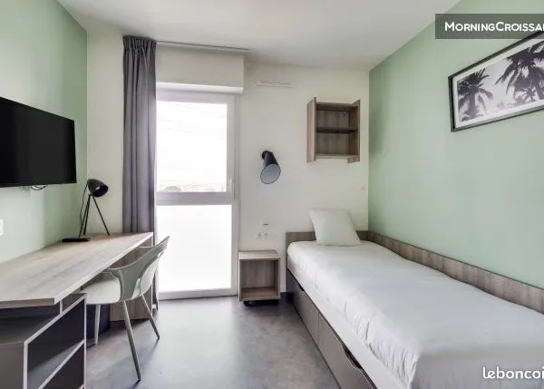 Studio 1 pièce 18 m²